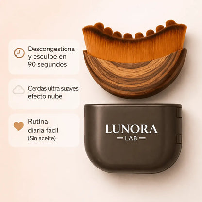Lunora — Cepillo drenante facial