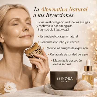 Lunora — Cepillo drenante facial
